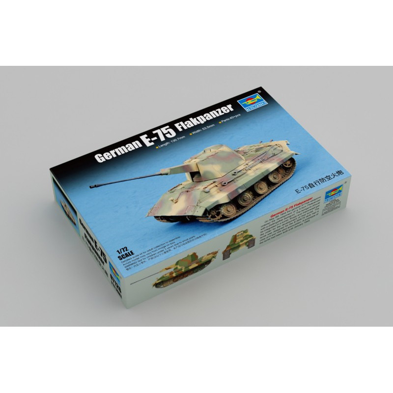 German E-75 Flakpanzer 07126 Trumpeter 1:72