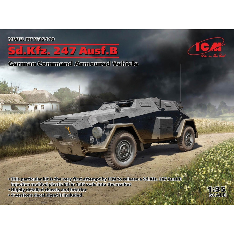 1/35 German Command Armoured Vehicle Sd.Kfz.247 Ausf.B