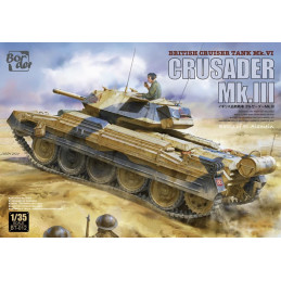 Crusader Mk.III British Cruiser Tank Mk. VI BT-012 Border Model 1:35