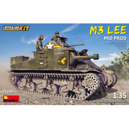 M3 Lee Mid. Production Interior Kit 35209 MiniArt 1:35