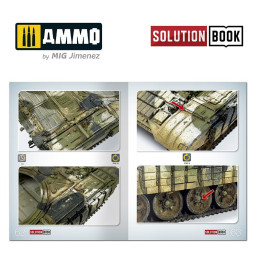 How to Paint Modern Russian Tanks Solution Book Multilingual Book 6518 AMMO by Mig