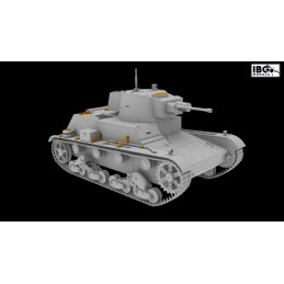 7TP Polish Tank - Single Turret 35069 IBG Models 1:35