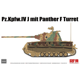 Pz.Kpfw.IV J mit Panther F Turret RM5068 Rye Field Model 1:35