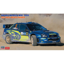 1/24 Subaru Impreza WRC 2005 Rally Mexico Winner
