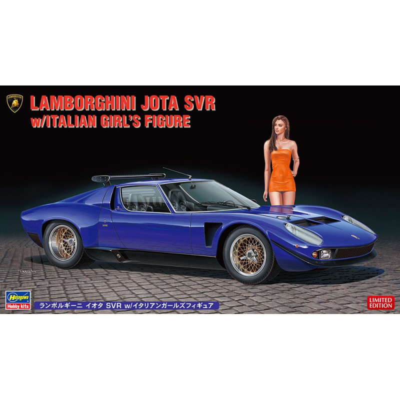 1/24 Lamborghini Jota SVR w/Italian Girl's Figure