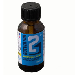 Activateur liquide pour Cyanoacrylate Colle 21 avec pinceau 20ml