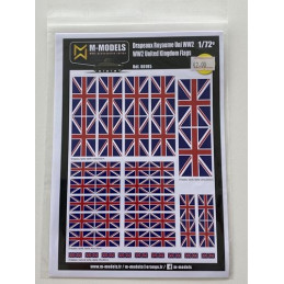 Drapeaux Royaume Unis WW2 (Propre) NT0105 M-Models 1:72