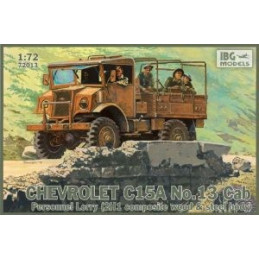 Chevrolet C15A No.13 Cab Personnel Lorry (2H1 composite wood & steel body) 72013 IBG Models 1:72