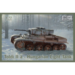 Toldi Iia Hungarian Light Tank 72029 IBG Models 1:72