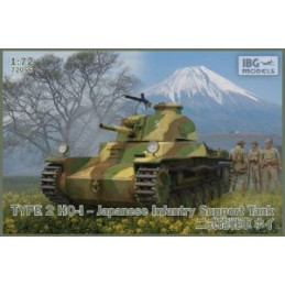 Type 2 Ho-I Japanese Infantry Support Tank 72056 IBG Models 1:72