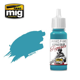 Green Blue Figures Paints F543 AMMO by Mig (17ml)