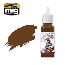 Red Leather Figures Paints F552 AMMO by Mig (17ml)