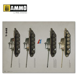 T-54/TYPE 59 Visual Modelers Guide 6032 AMMO by Mig English