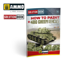 How to Paint 4BO Green Vehicles Solution Book Multilingual