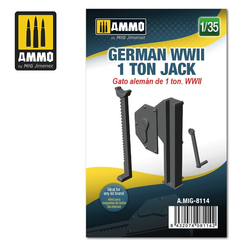 German WWII 3 ton Jack 8115 AMMO by Mig 1:35