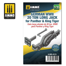 German WWII 20 ton Long Jack for Panther & King Tiger 8121 AMMO by Mig 1:35