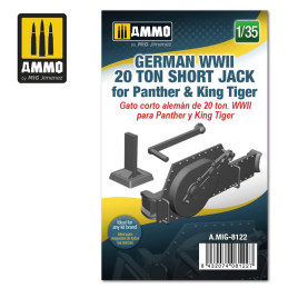 German WWII 20 ton Short Jack for Panther & King Tiger 8122 AMMO by Mig 1:35