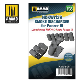 NbKWrf39 Smoke Discharged for Panzer III 8125 AMMO by Mig 1:35