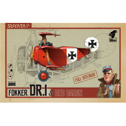 Fokker Dr.I & Red Baron SK001 Suyata 1:Egg