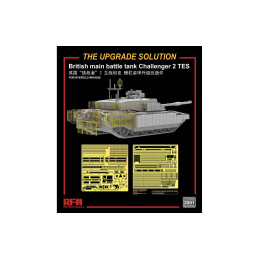 The upgrade solution for RM-5039 Challenger 2 TES RM-2001 Rye Field Model 1:35