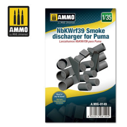 NbKWrf 39 Smoke Discharger for Puma 8149 Ammo by Mig 1:35