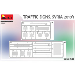 Traffic Signs, Syria, 2010's 35648 MiniArt 1:35