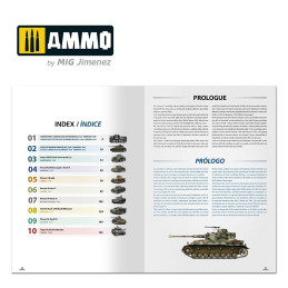 How to Paint Early WWII German Tanks ENGLISH, SPANISH 6037 AMMO by Mig