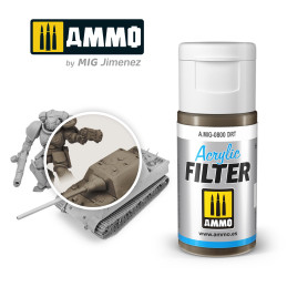 Dirt Acryl Filter A.MIG-0800 AMMO by Mig 15ml