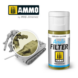 Olive Drab Acryl Filter A.MIG-0814 AMMO by Mig 15ml