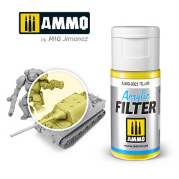 Yellow Acryl Filter A.MIG-0825 AMMO by Mig 15ml