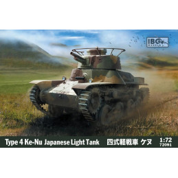 Type 4 Ke-Nu Japanese Light Tank 72091 IBG Models 1:72