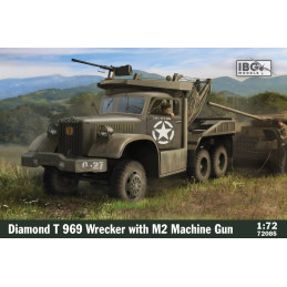Diamond T 969 Wrecker with M2 Machine Gun 72085 IBG Models 1:72