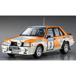 1/24 Mitsubishi Lancer EX 2000 Turbo 1000 Lakes Rally 1982