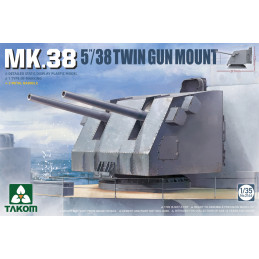 MK.38 5/38 Twin Gun Mount 2146 Takom 1:35
