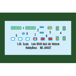 Lvkv 9040 Anti-Air Vehicle 84507 HobbyBoss 1:35
