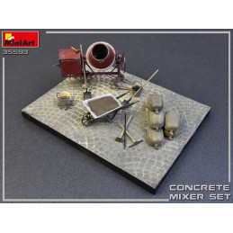 Concrete Mixer Set 35593 MiniArt 1:35