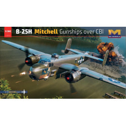 1/32 B-25H Mitchell Gunships over CBI