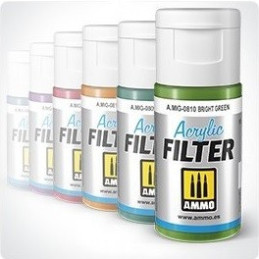 Acryl Filters Collection (15ml) AMMO by Mig
