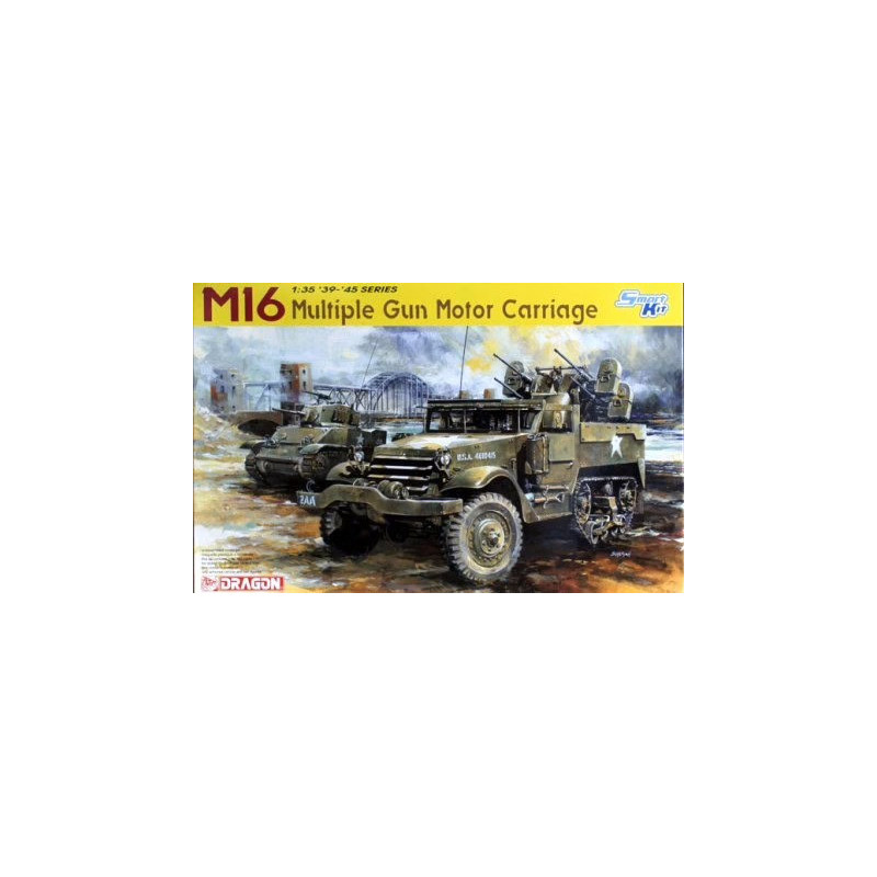 1/35 M16 Halftrack Multiple Gun Motor Carriage Smart Kit