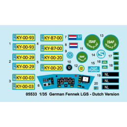 Fennek LGS Dutch Version 05533 Trumpeter 1:35