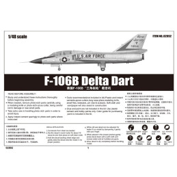 F-106B Delta Dart 02892 Trumpeter 1:48
