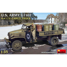 U.S. Army G7107 4X4 1,5t Cargo Truck 35380 MiniArt 1:35