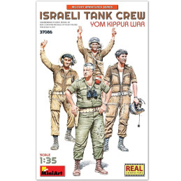Israeli Tank crew Yom Kippur War 37086 MiniArt 1:35