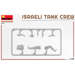 Israeli Tank crew Yom Kippur War 37086 MiniArt 1:35