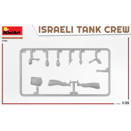 Israeli Tank crew Yom Kippur War 37086 MiniArt 1:35