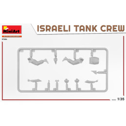 Israeli Tank crew Yom Kippur War 37086 MiniArt 1:35