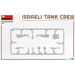 Israeli Tank crew Yom Kippur War 37086 MiniArt 1:35