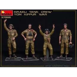 Israeli Tank crew Yom Kippur War 37086 MiniArt 1:35