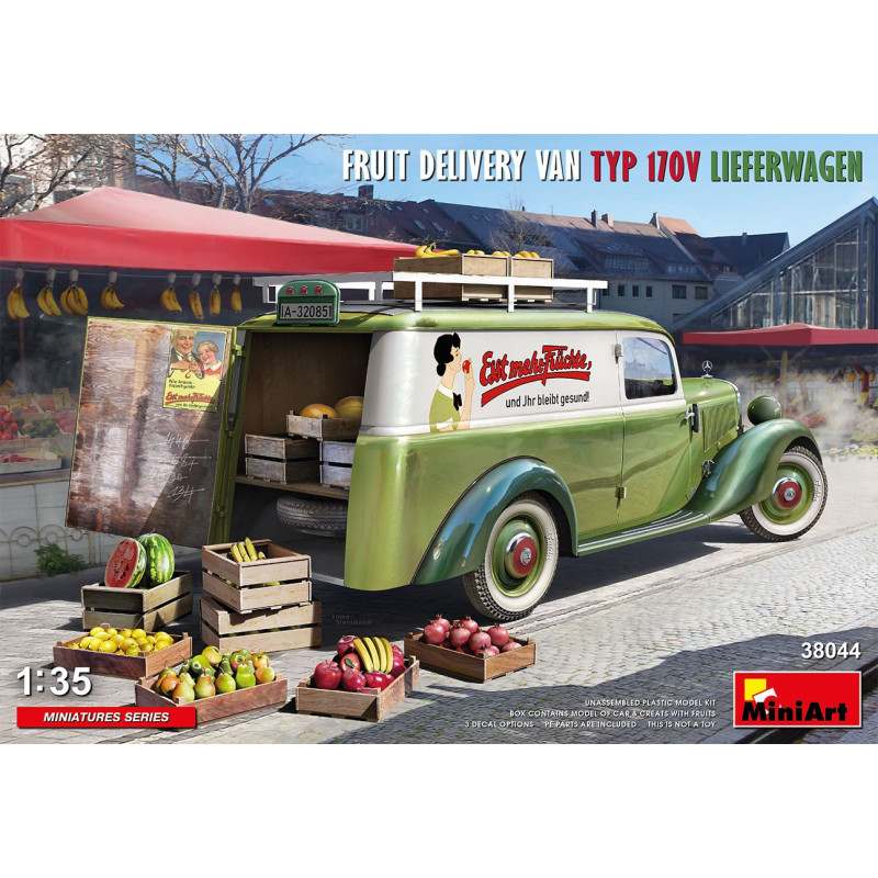 Fruit Delivery Van Typ 170V Lieferwagen 38044 MiniArt 1:35