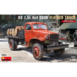 US 1,5t 4x4 G506 Flatbed Truck 38056 MiniArt 1:35